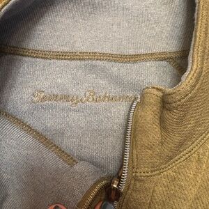 Tommy Bahama reversible blue and grey sweatshirt vest